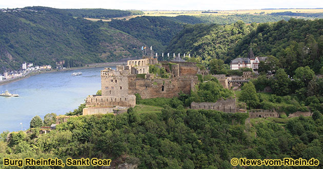 Auf der Burg Rheinfels kann man in dem grten freitragenden Kellergewlbe eine Rittermahlzeit veranstalten.